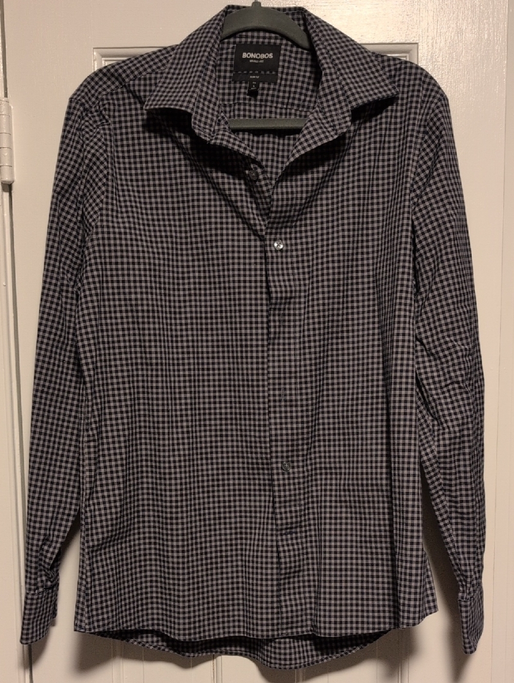 Bonobos Men's Slim Fit Small Check Shirt